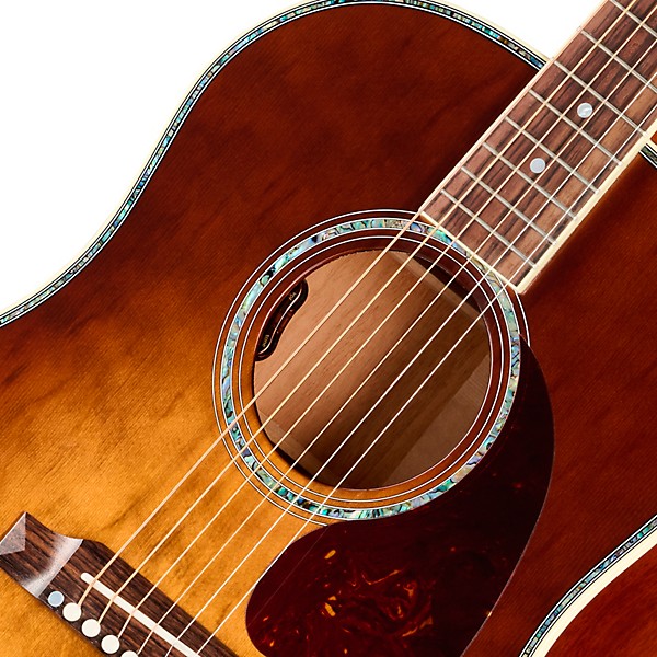 Gibson Custom J-45 Anniversary Limited Edition Acoustic-Electric Guitar - Cremona Burst