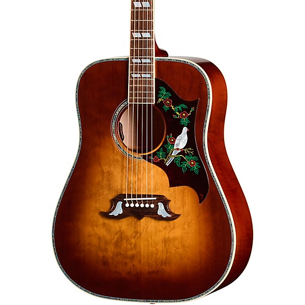 Gibson Custom Dove Anniversary Limited Edition Acoustic-Electric Guitar - Cremona Burst