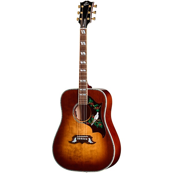 Gibson Custom Dove Anniversary Limited Edition Acoustic-Electric Guitar - Cremona Burst