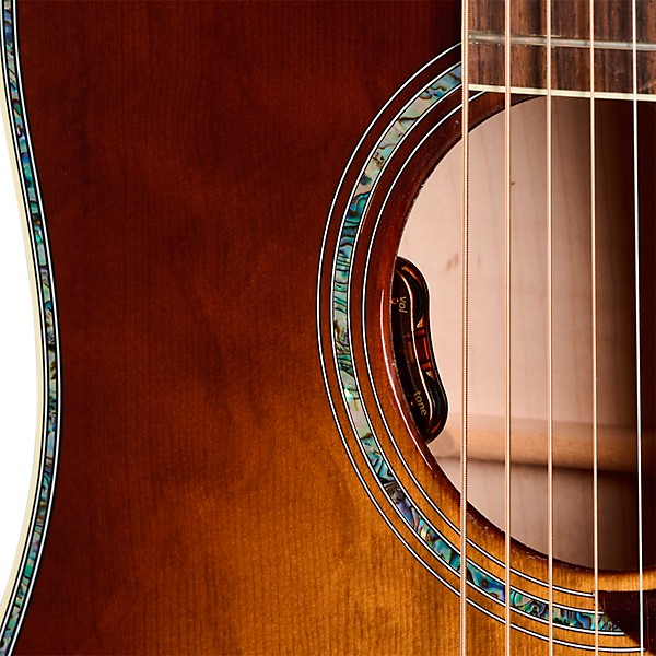 Gibson Custom Dove Anniversary Limited Edition Acoustic-Electric Guitar - Cremona Burst