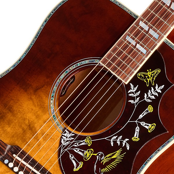 Gibson Custom Hummingbird Anniversary Limited Edition Acoustic-Electric Guitar - Cremona Burst