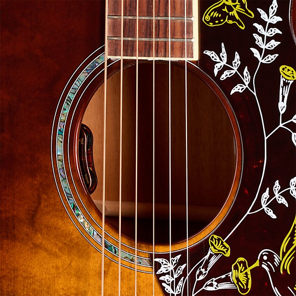 Gibson Custom Hummingbird Anniversary Limited Edition Acoustic-Electric Guitar - Cremona Burst