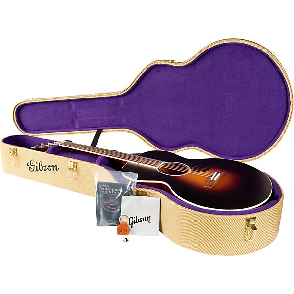 Gibson J-185 Century Collection 12-Fret Acoustic Guitar - Vintage Sunburst