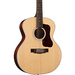 Guild F-412E Standard 12-String Jumbo Acoustic-Electric Guitar - Natural