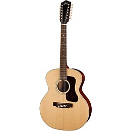 Guild F-412E Standard 12-String Jumbo Acoustic-Electric Guitar - Natural