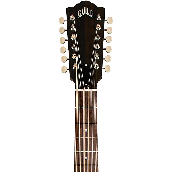 Guild F-412E Standard 12-String Jumbo Acoustic-Electric Guitar - Natural