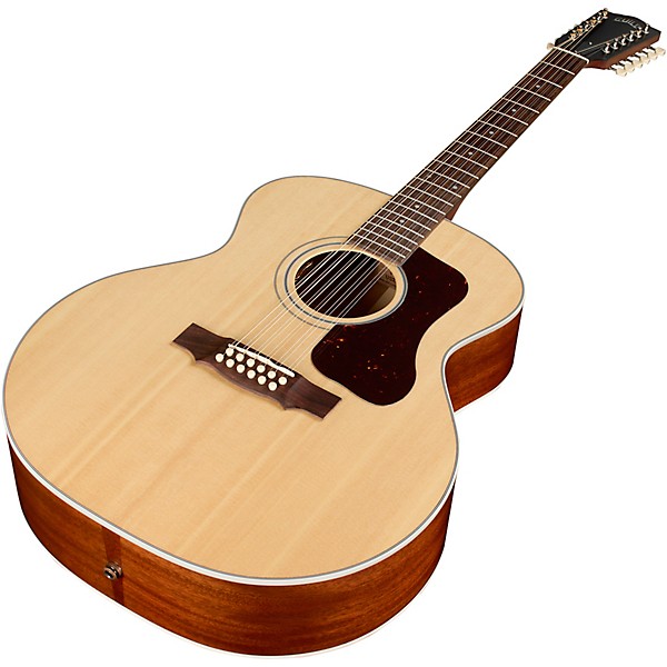 Guild F-412E Standard 12-String Jumbo Acoustic-Electric Guitar - Natural