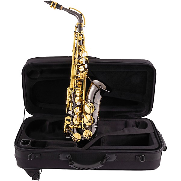Conn CAS411 Alto Saxophone Black Nickel Black Nickel Keys