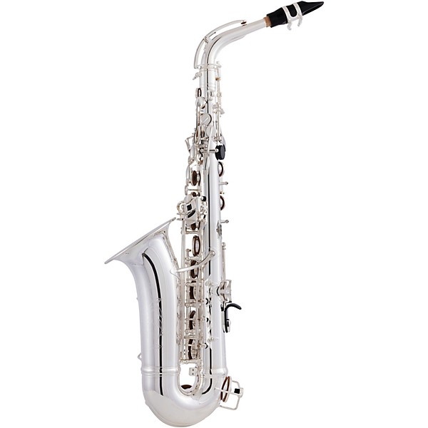 Conn CAS411 Alto Saxophone Silver Plated Silver Plated Keys