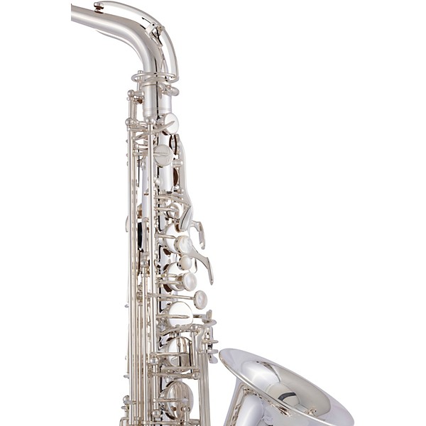 Conn CAS411 Alto Saxophone Silver Plated Silver Plated Keys