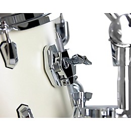 British Drum Co. Enigma Series 3-Piece Drum Shell Pack - Satin Olde English White