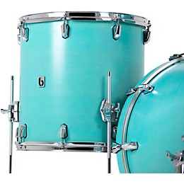 British Drum Co. Enigma Series 3-Piece Drum Shell Pack - Satin Teal