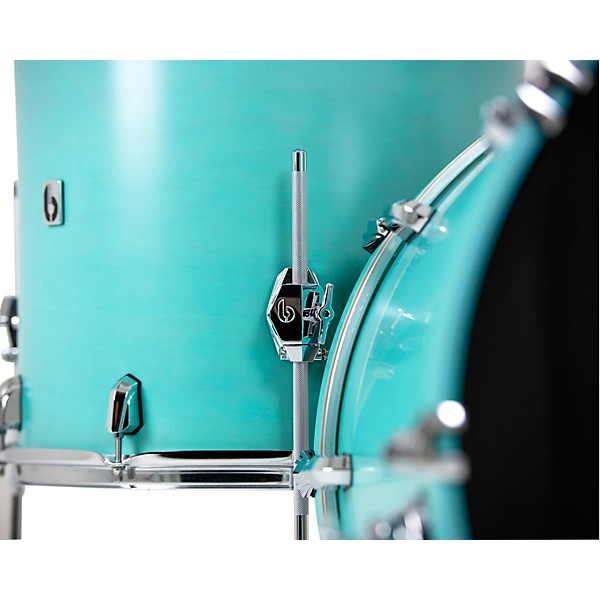 British Drum Co. Enigma Series 3-Piece Drum Shell Pack - Satin Teal