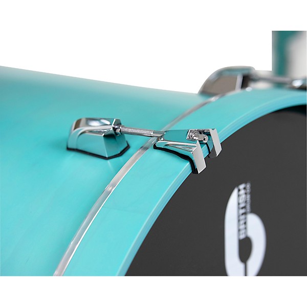 British Drum Co. Enigma Series 3-Piece Drum Shell Pack - Satin Teal