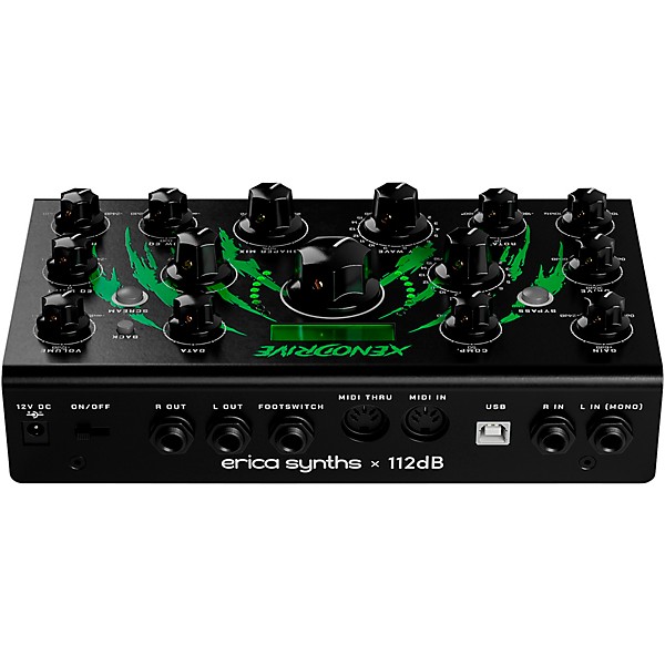 Erica Synths Xenodrive Stereo Distortion/Overdrive/Waveshaper FX Unit