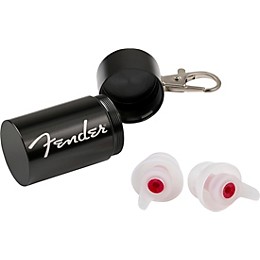 Fender Professional Hi-Fi Ear Plugs - Clear 2 pair