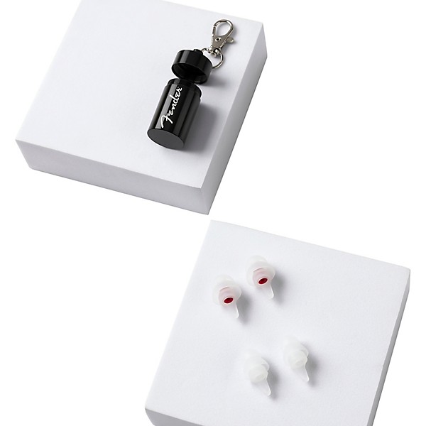 Fender Professional Hi-Fi Ear Plugs - Clear 2 pair