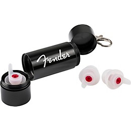 Fender Deluxe Hi-Fi Ear Plugs - Clear 2 pair