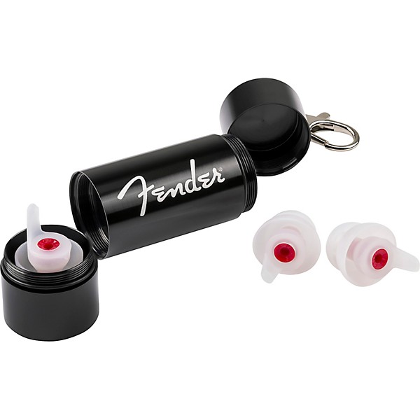 Fender Deluxe Hi-Fi Ear Plugs - Clear 2 pair
