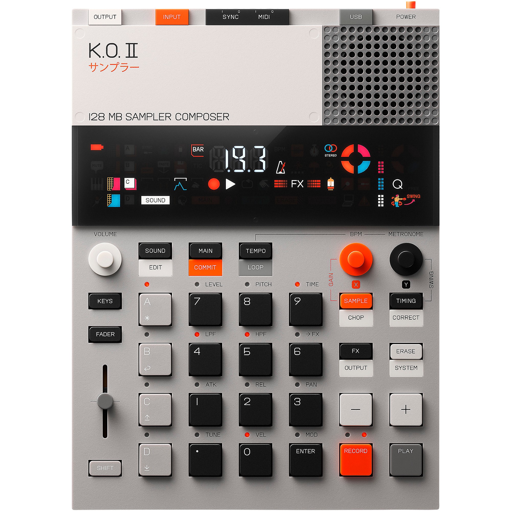 Teenage Engineering EP-133 K.O. II Sampler Composer - 128MB