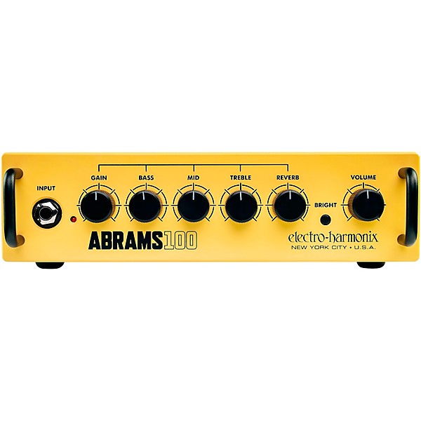 Electro-Harmonix ABRAMS100 100W Guitar Amp Head - Yellow