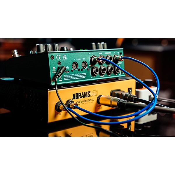 Electro-Harmonix ABRAMS100 100W Guitar Amp Head - Yellow