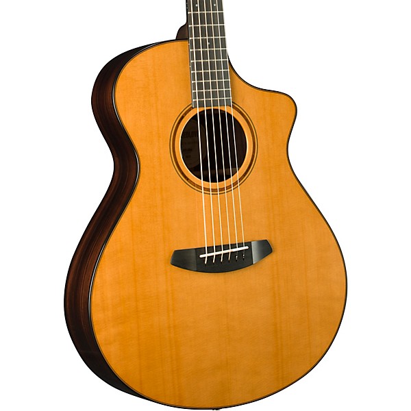 Breedlove Roots Rosewood Concert Cutaway Acoustic-Electric Guitar - Natural