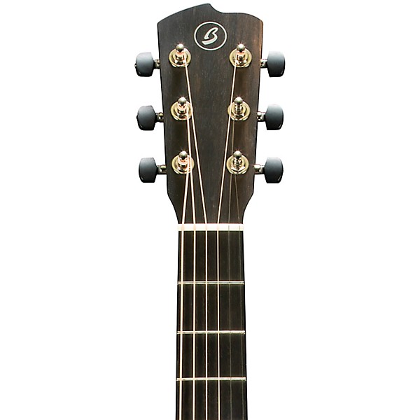 Breedlove Roots Parlor Acoustic-Electric Guitar - Edge Burst