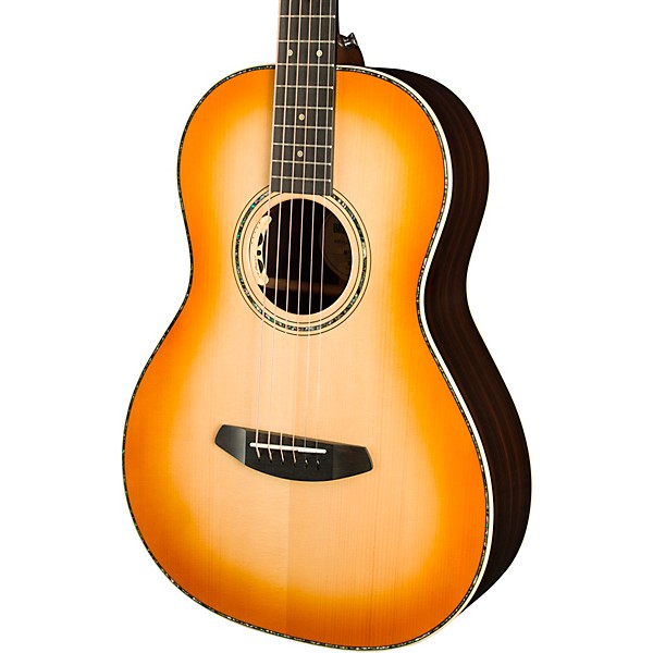 Breedlove Artisan Adirondack Spruce Parlor Acoustic-Electric Guitar - Tea Burst