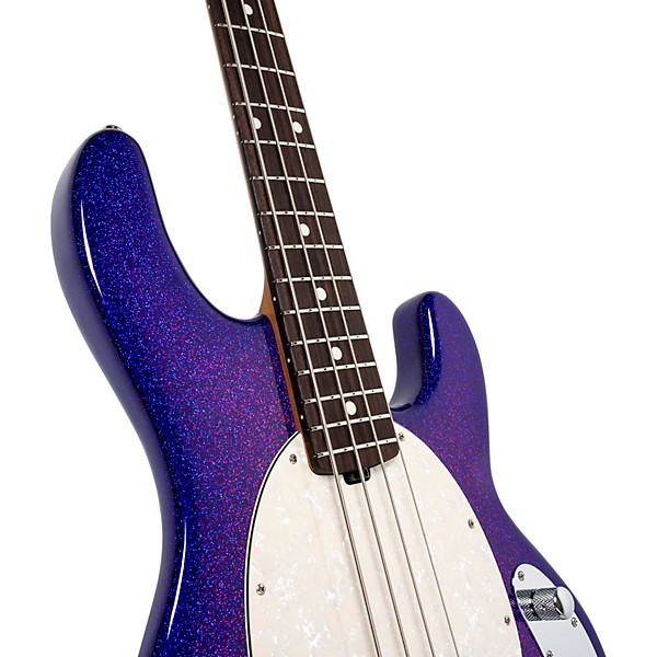 Ernie Ball Music Man StingRay Special H 4-String Electric Bass Guitar - Violet Sparkle Burst