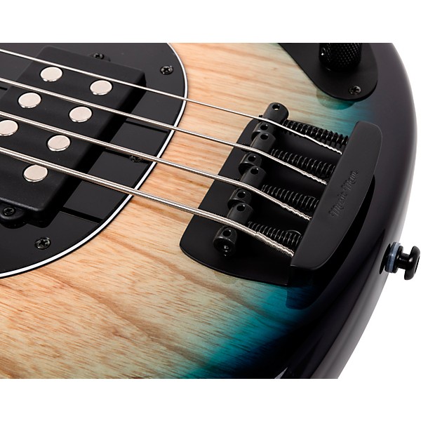 Ernie Ball Music Man StingRay Special H 4-String Electric Bass Guitar - Mean Blue Burst