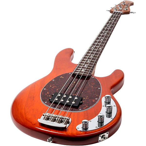 Ernie Ball Music Man StingRay Special H 4-String Electric Bass Guitar - Translucent Orange