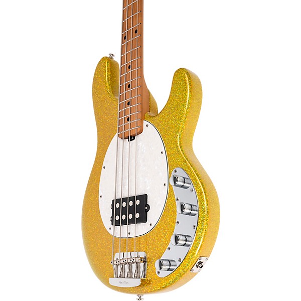 Ernie Ball Music Man StingRay Special H 4-String Electric Bass Guitar - Yellow Brick Road