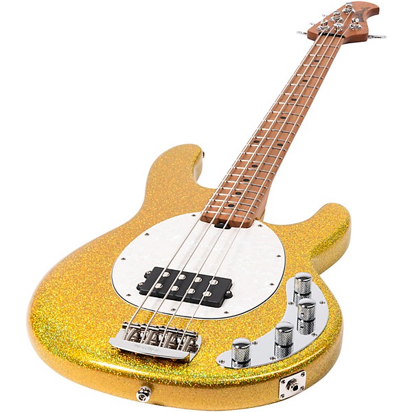Ernie Ball Music Man StingRay Special H 4-String Electric Bass Guitar - Yellow Brick Road