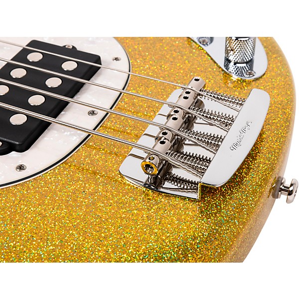 Ernie Ball Music Man StingRay Special H 4-String Electric Bass Guitar - Yellow Brick Road