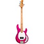 Ernie Ball Music Man StingRay Special H 4-String Electric Bass Guitar - Soda Pink Sparkle