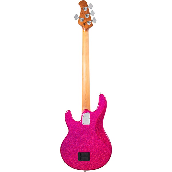 Ernie Ball Music Man StingRay Special H 4-String Electric Bass Guitar - Soda Pink Sparkle