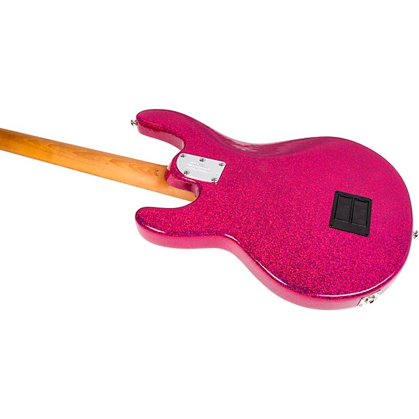 Ernie Ball Music Man StingRay Special H 4-String Electric Bass Guitar - Soda Pink Sparkle