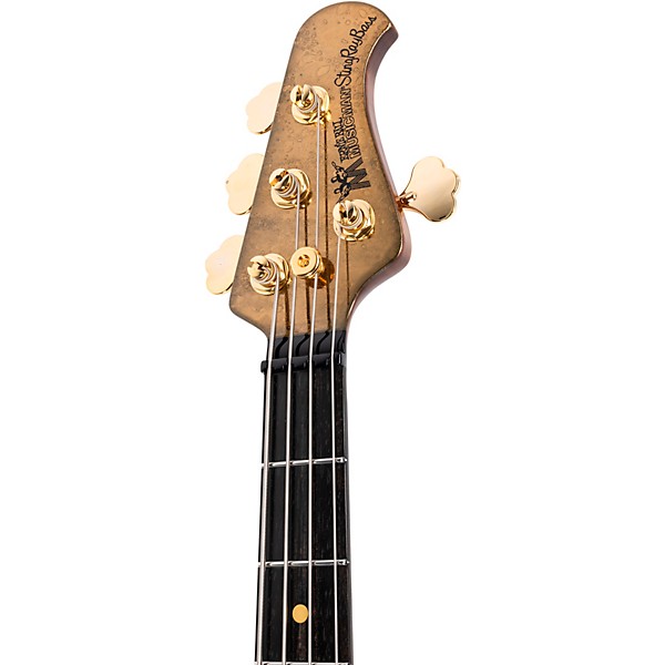 Ernie Ball Music Man 50th Anniversary StingRay Special Electric Bass Guitar - Molten Gold