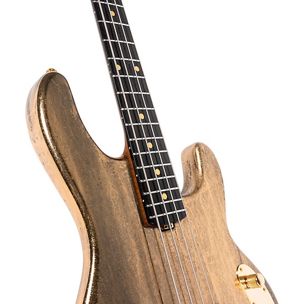 Ernie Ball Music Man 50th Anniversary StingRay Special Electric Bass Guitar - Molten Gold