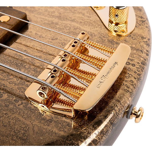 Ernie Ball Music Man 50th Anniversary StingRay Special Electric Bass Guitar - Molten Gold