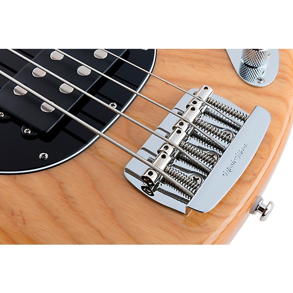 Ernie Ball Music Man StingRay Special HH 4-String Electric Bass Guitar - Classic Natural