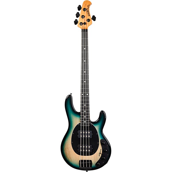 Ernie Ball Music Man StingRay Special HH 4-String Electric Bass Guitar - Mean Blue Burst
