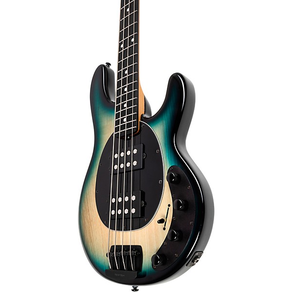 Ernie Ball Music Man StingRay Special HH 4-String Electric Bass Guitar - Mean Blue Burst