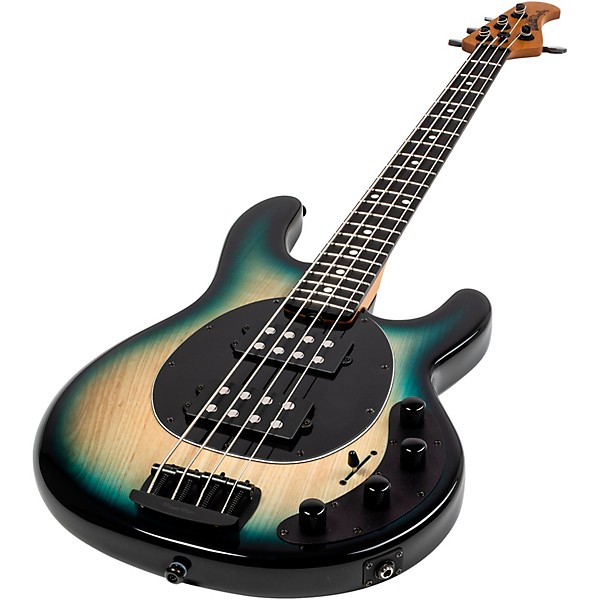 Ernie Ball Music Man StingRay Special HH 4-String Electric Bass Guitar - Mean Blue Burst