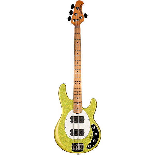 Ernie Ball Music Man StingRay Special HH 4-String Electric Bass Guitar - Yellow Brick Road