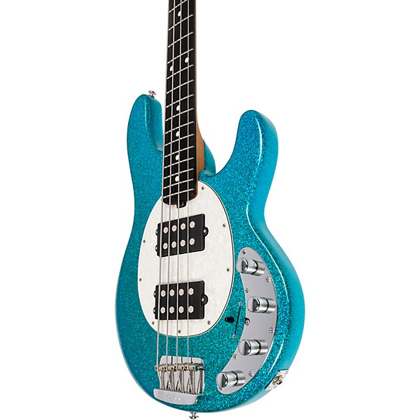 Ernie Ball Music Man StingRay Special HH 4-String Electric Bass Guitar - Anomalous Green