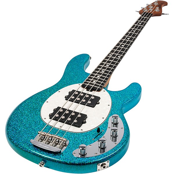 Ernie Ball Music Man StingRay Special HH 4-String Electric Bass Guitar - Anomalous Green