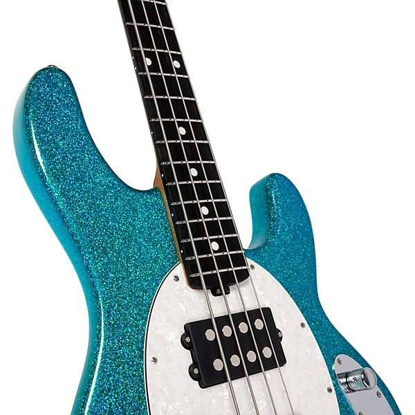 Ernie Ball Music Man StingRay Special HH 4-String Electric Bass Guitar - Anomalous Green