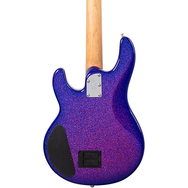 Ernie Ball Music Man StingRay Special HH 4-String Electric Bass Guitar - Violet Sparkle Burst